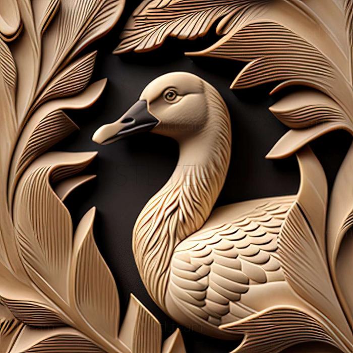 3D model goose (STL)